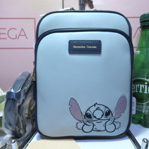 送料無料 サマンサタバサ 限定 スティッチ ショルダーバッグ 斜め掛け 新品 販