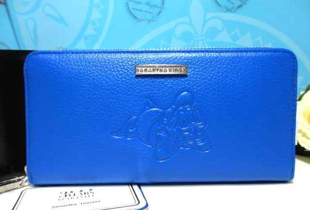 送料無料 キングズ バイ サマンサタバサ 限定 ドナルド 牛革 型押 ラウンドジ