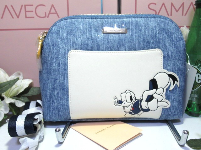 送料無料 サマンサタバサ ドナルドダック 90周年 限定 ショルダーバッグ 新品