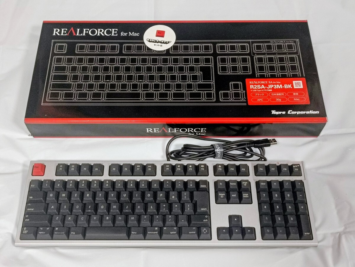 Topre東プレ realforceリアルフォース 可変重フルキーボード:中古 2025年最新】Yahoo!オークション -realforce 東プレ キーボード