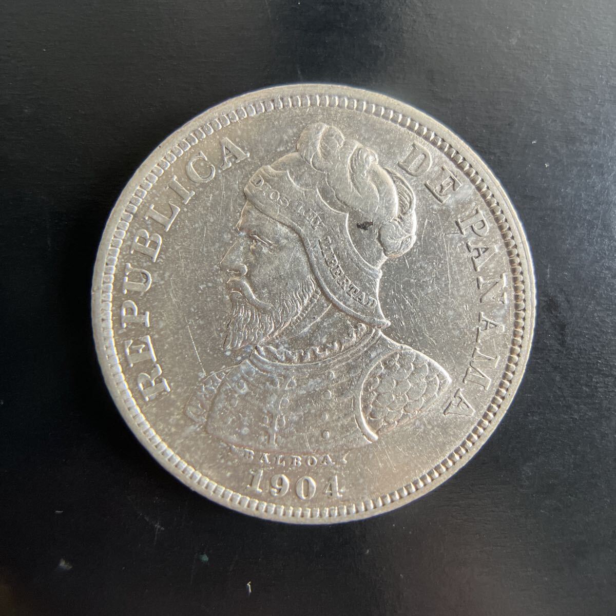 パナマ 50センテシモ 1904年 銀貨 da2014 パナマ 50センテシモ 1904年 銀貨 da2014 - メルカリ