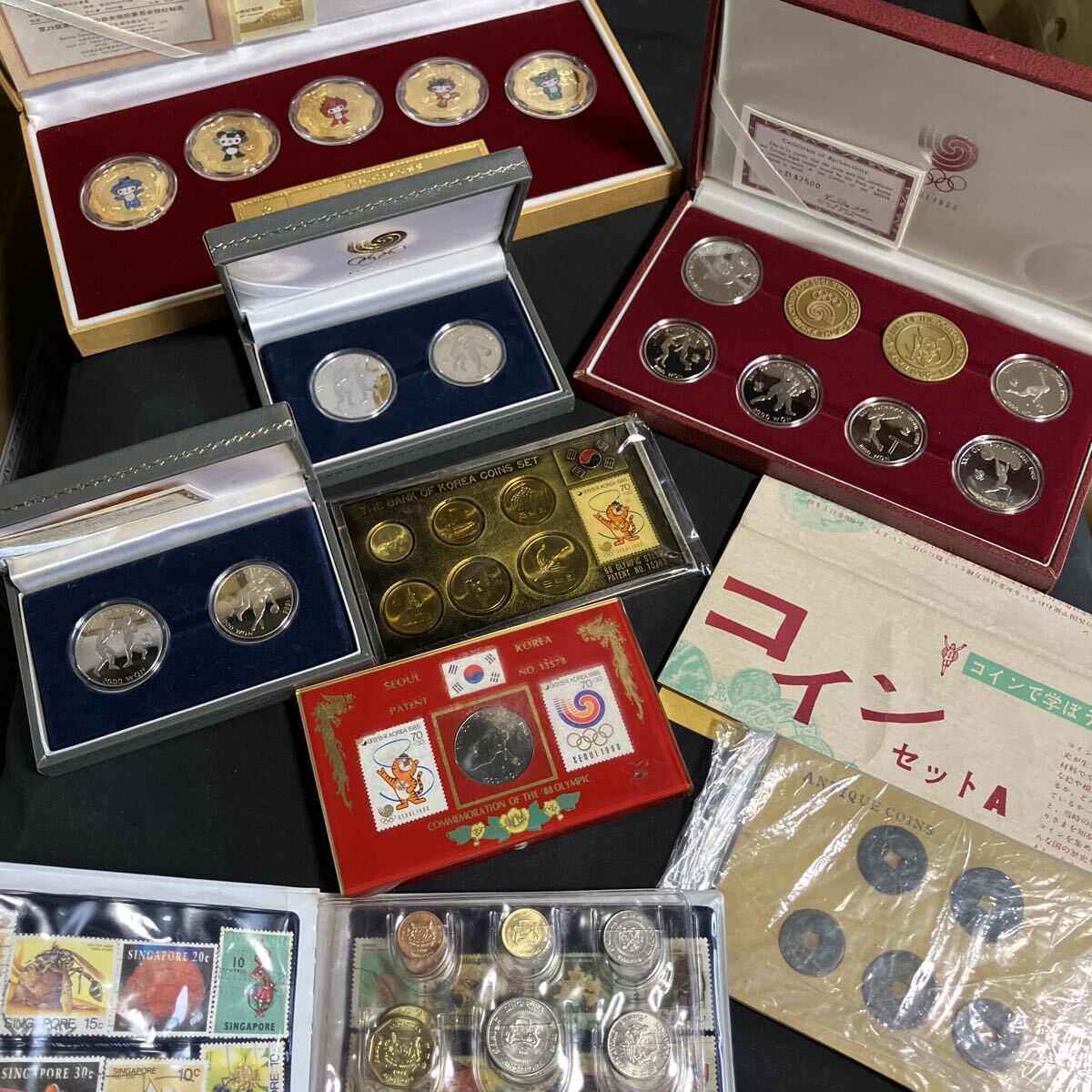 2008年北京オリンピック　公式記念品　未使用品 2008年北京オリンピック 記念メダル 6個セット｜Yahoo!フリマ