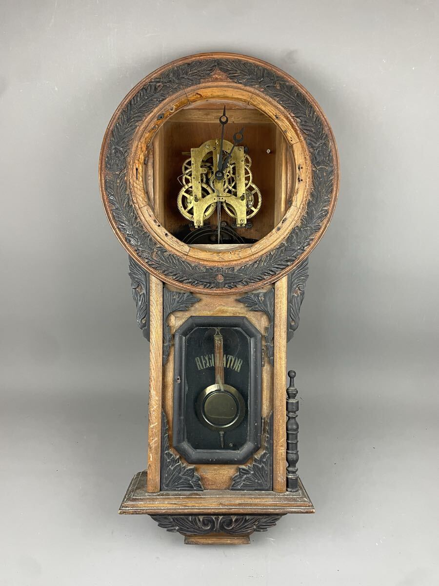 2025年最新】Yahoo!オークション -アンティーク 柱時計の中古品