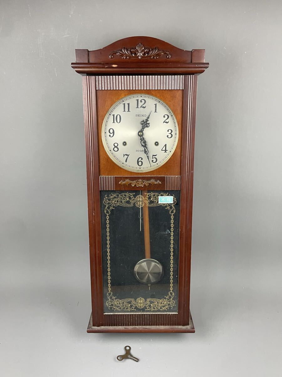Yahoo!オークション -「セイコー振り子時計」(アナログ) (掛時計、柱