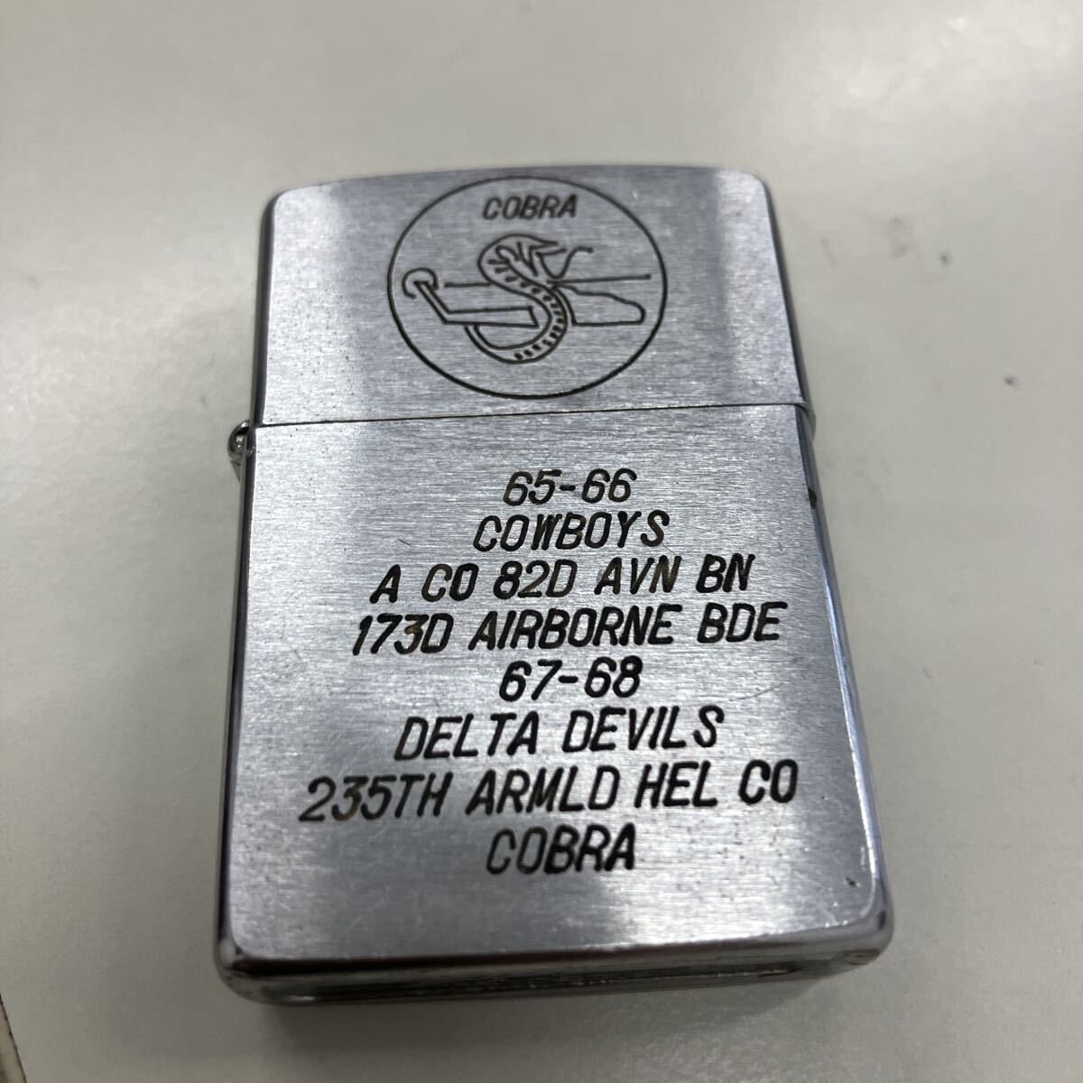 ベトナムZippoライター 73-74年 希少】ヴィンテージ ZIPPO VIETNAM 73-74 刻印ライター
