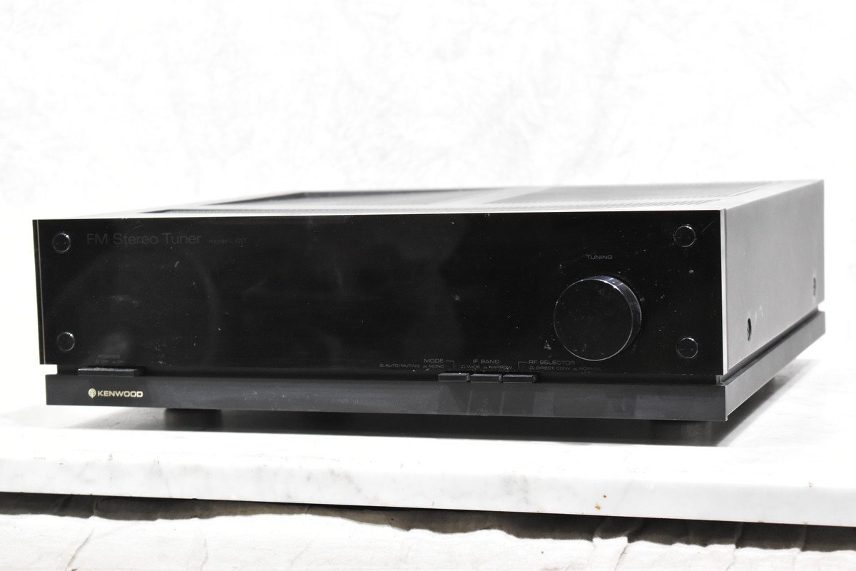 Kenwood ケンウッドFMチューナー　L-01T ジャンク Kenwood ケンウッドFMチューナー L-01T ジャンク ジャンク