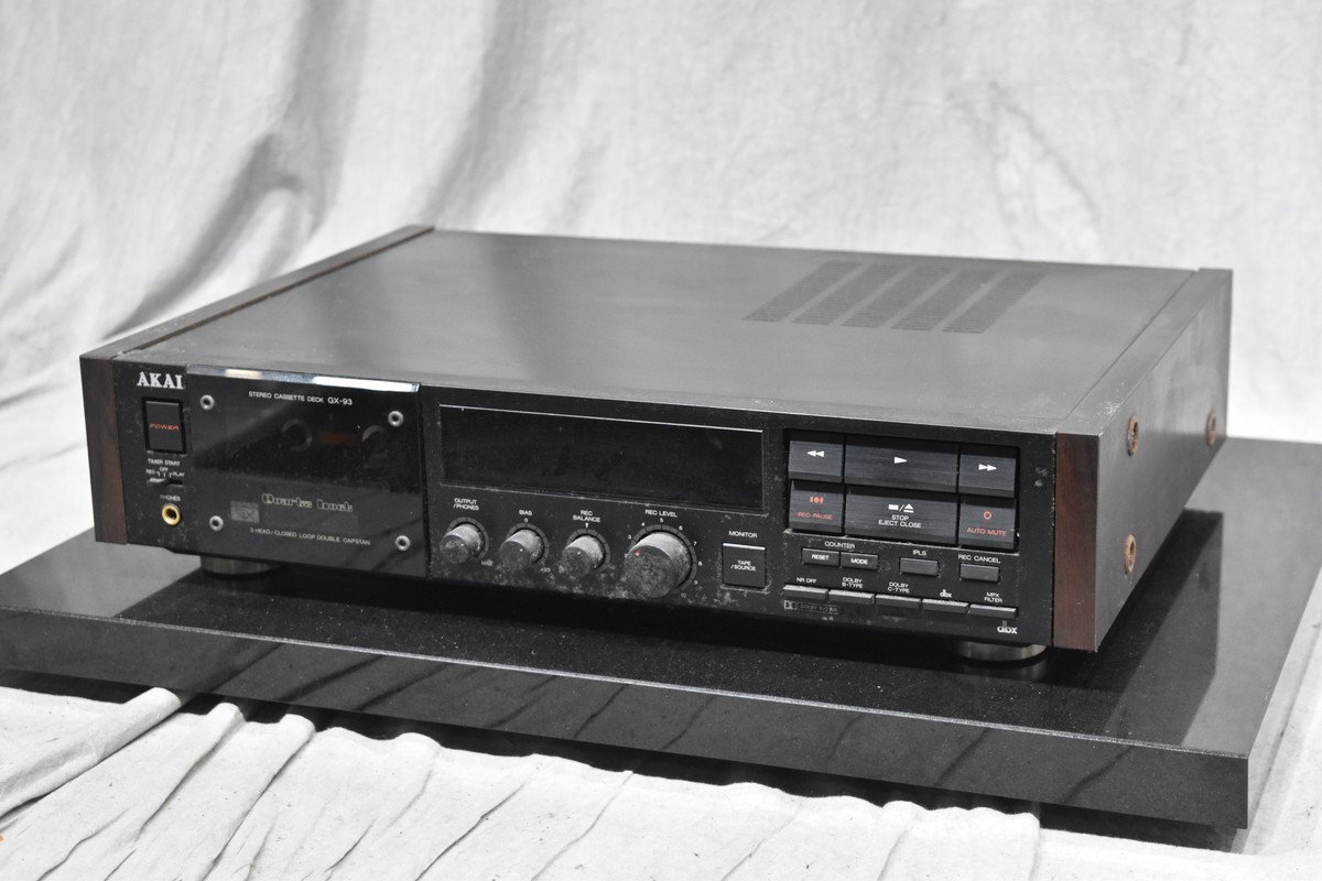 希少 AKAI GX-93 ステレオカセットデッキ 希少 AKAI GX-93 ステレオカセットデッキ