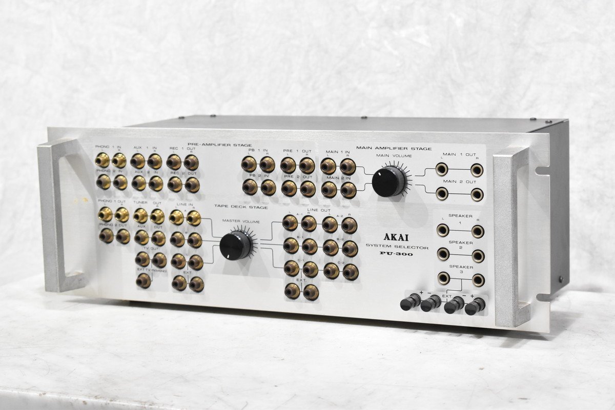 AKAI PU-300システムセレクター AKAI PU-300システムセレクター ケーブル・シールド