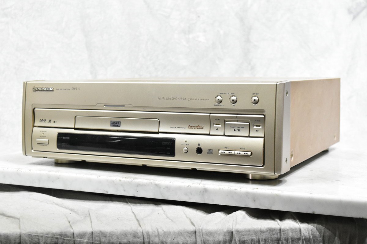 パイオニア DVL-9 LDプレーヤー【動作確認済】Pioneer Amazon.co.jp: PIONEER パイオニア DVL-9 (ゴールド) レーザー