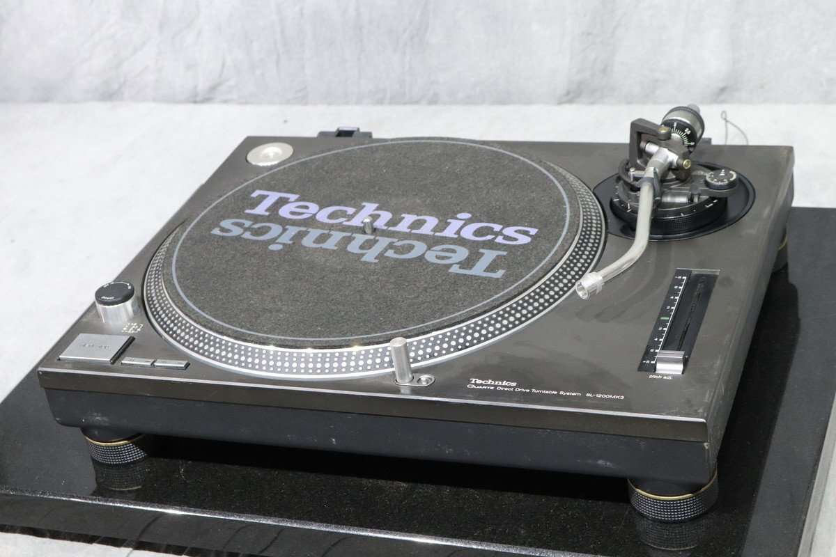 動作品　Technics SL-1200 MK3 テクニクス　レコードプレーヤー 動作品 Technics SL-1200 MK3 テクニクス レコードプレーヤー