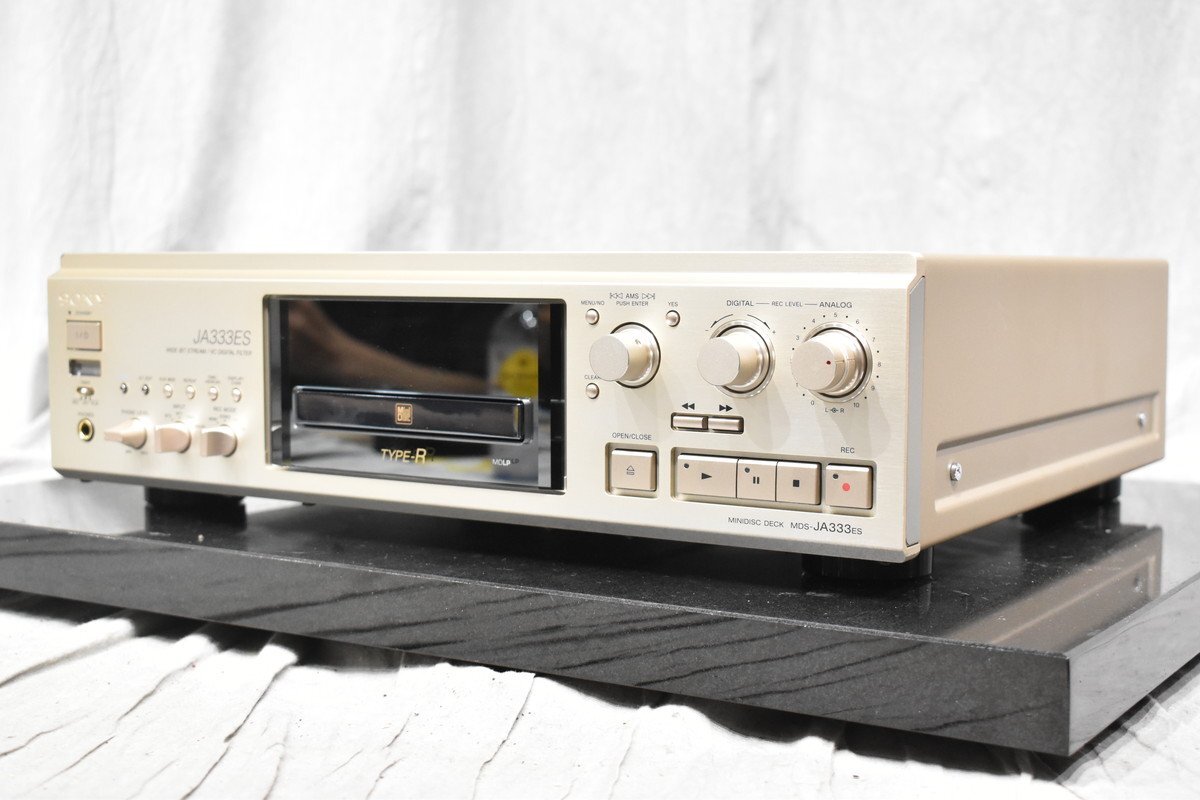 Yahoo!オークション -「sony ソニー mds-ja333es」(MDデッキ