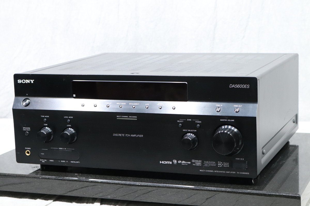 SONY TA-DA5600ES アンプ　AVアンプ TA-DA5600ES | コンポーネントオーディオ | ソニー