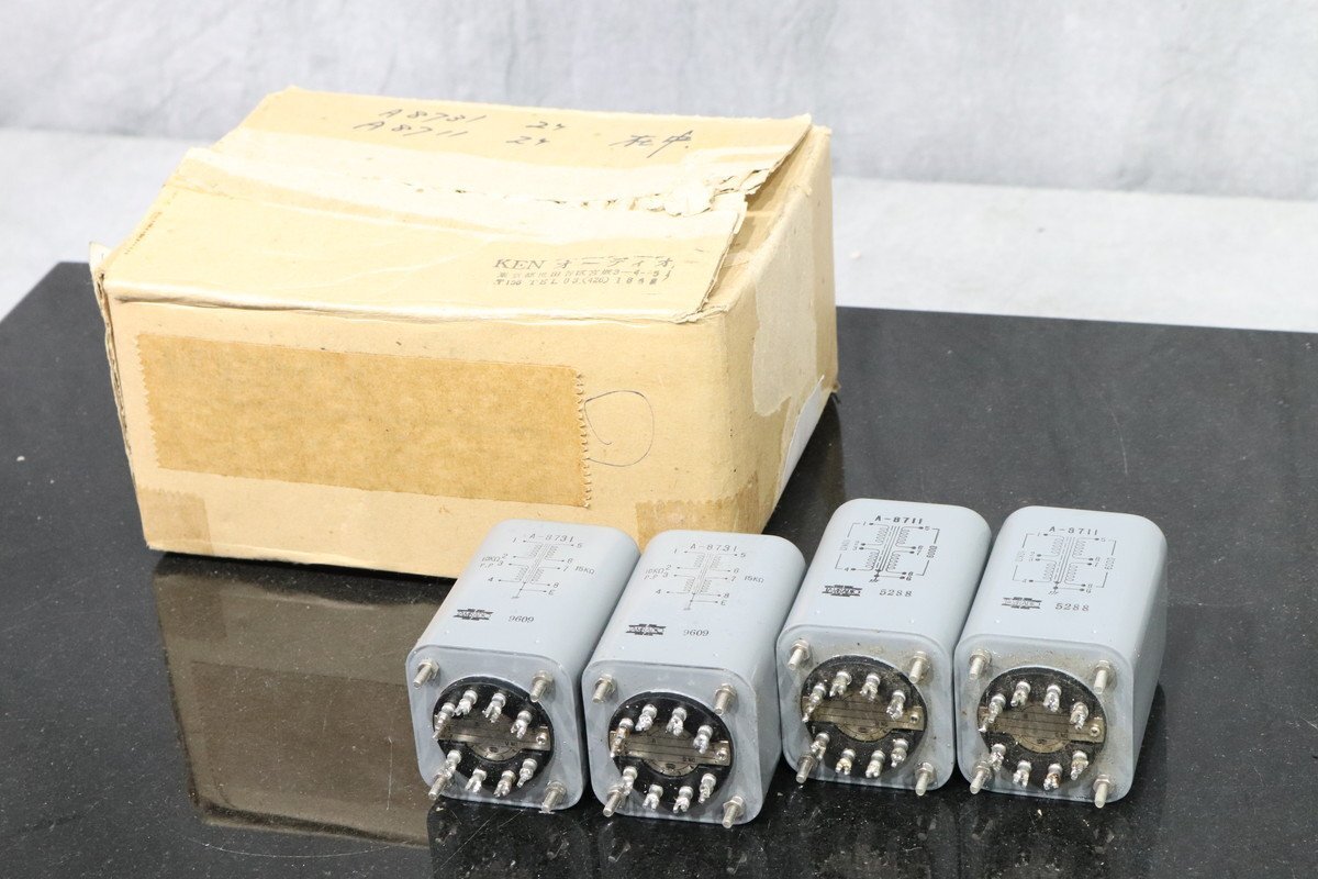 タムラ　ドライバートランス A-8731　中古良品　2個 タムラ ドライバートランス A-8731 中古良品 2個 タムラ