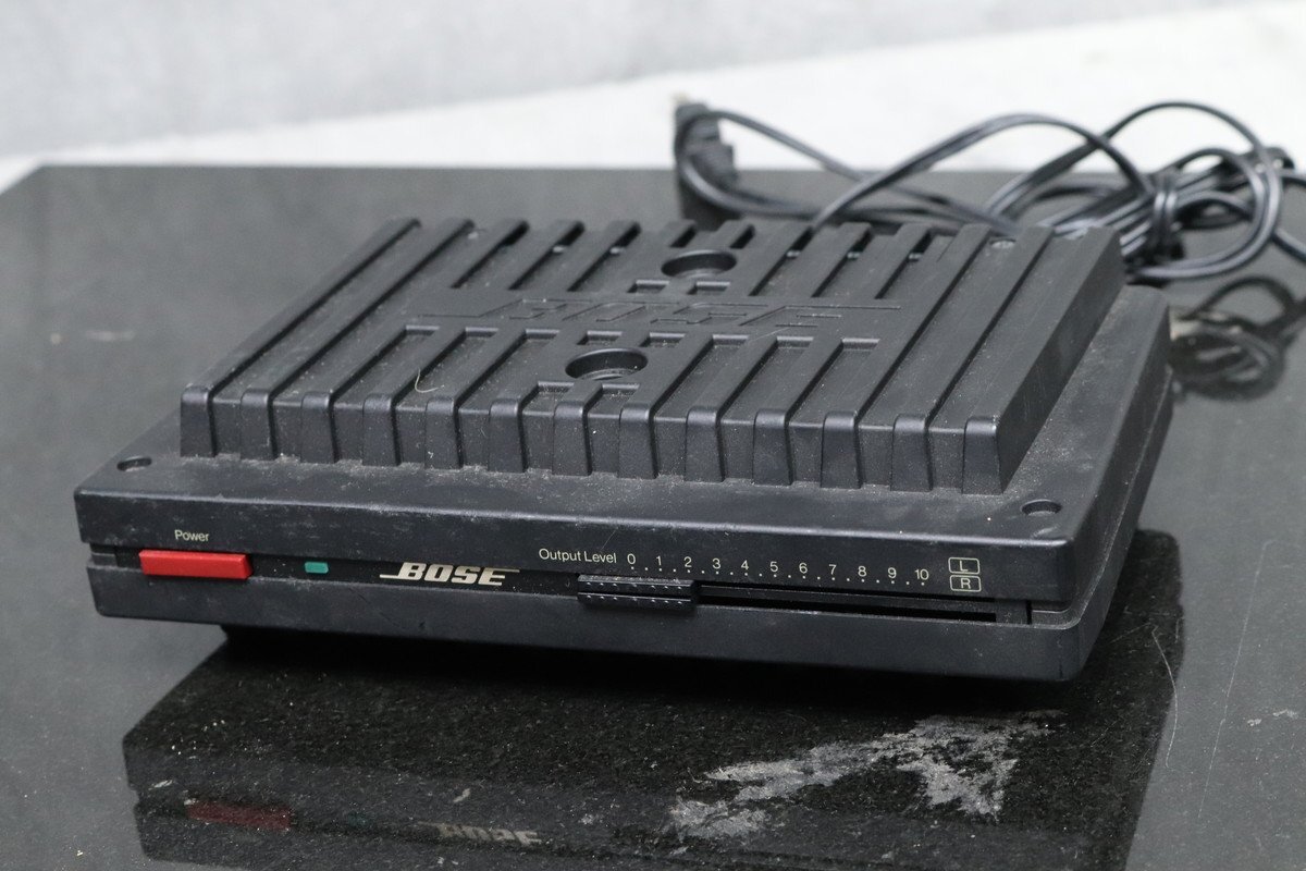【動作品】BOSE 1705Ⅱ　パワーアンプ　オーディオ機器　M2292 動作品】BOSE 1705Ⅱ パワーアンプ オーディオ機器 M2292