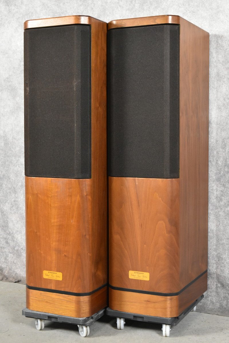 激レア！Pioneer 動作 品 ウォールナット スピーカーペア S-1000T Yahoo!オークション -「pioneer s-1000」の落札相場・落札価格