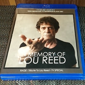 LOU REED / IN MEMORY OF LOU REEDRAGE - Tribute To Lou Reed - 4HOURS TV SPECIALPVC006 (1BD-R)