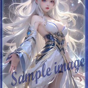 フォトプリント高画質◇金髪美少女◇アートコレクション用◇A4ポスター◇6876◇ギフトファンタジーインテリア壁掛け