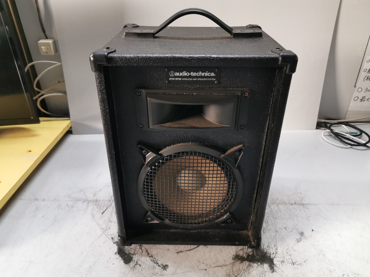 audio-technica ATW-SP88 ワイヤレスアンプ&マイクセット audio-technica UHFワイヤレスアンプ ATW-SP88 audio-technica UHF