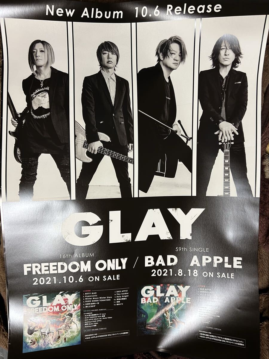 非売品 GLAY 店頭ポスター 限定Tシャツ パンフレット まとめ売り 非売品 GLAY 店頭ポスター 限定Tシャツ パンフレット まとめ売り