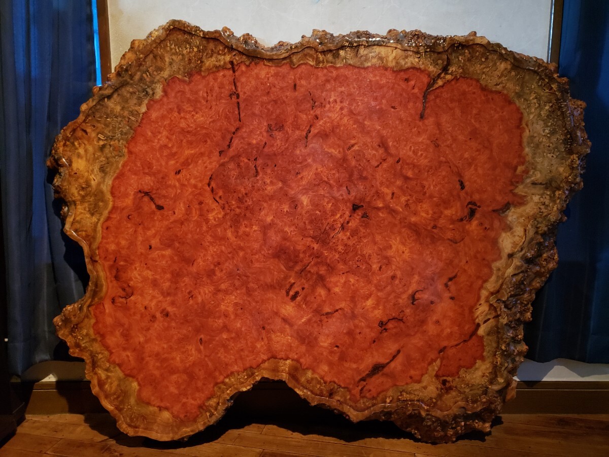 花梨瘤 一枚板 天然木 飾り板 瘤杢 花台 美術品 アンティーク 希少】花梨瘤 衝立 一枚板 天然木 玉杢 花梨瘤杢 -156- - メルカリ