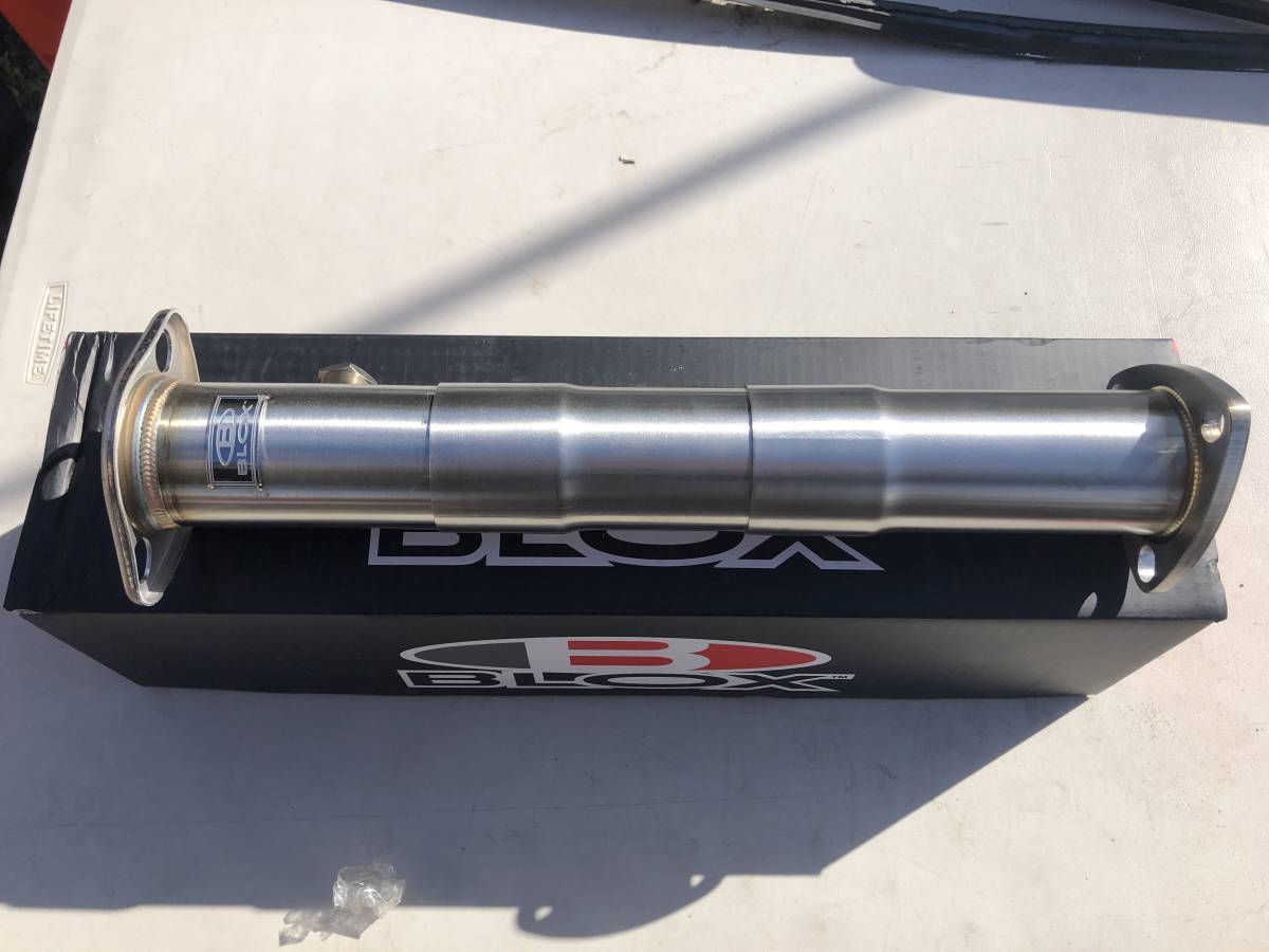 BLOX TEST PIPE регулируемый прямая труба 2.5 дюймовый Civic Integra CRX USDM катализатор EF EG EK DC DA для соревнований стандартный импортные товары немедленная уплата 20101