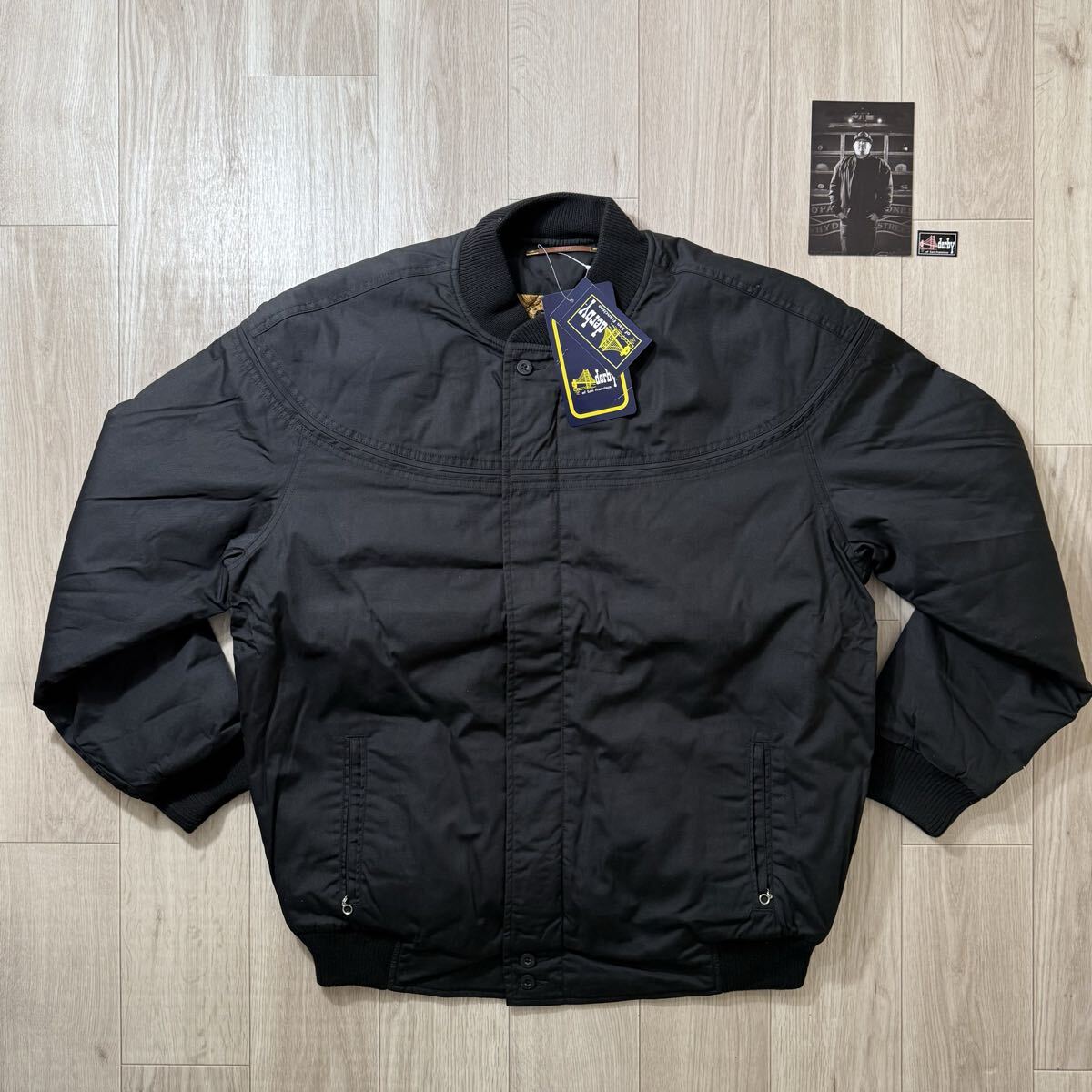 70〜80年代　ダービーオブサンフランシスコ　ブラック　サイズ42 USA製 POST JUNK / 80's DERBY OF SAN FRANCISCO Black Derby Jacket [42]