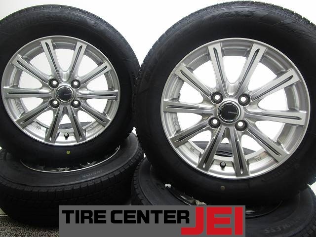 ①中古社外ホイール１４インチ+中古ブリヂストンタイヤ　２本セット 楽天市場】14 インチ タイヤ 中古の通販