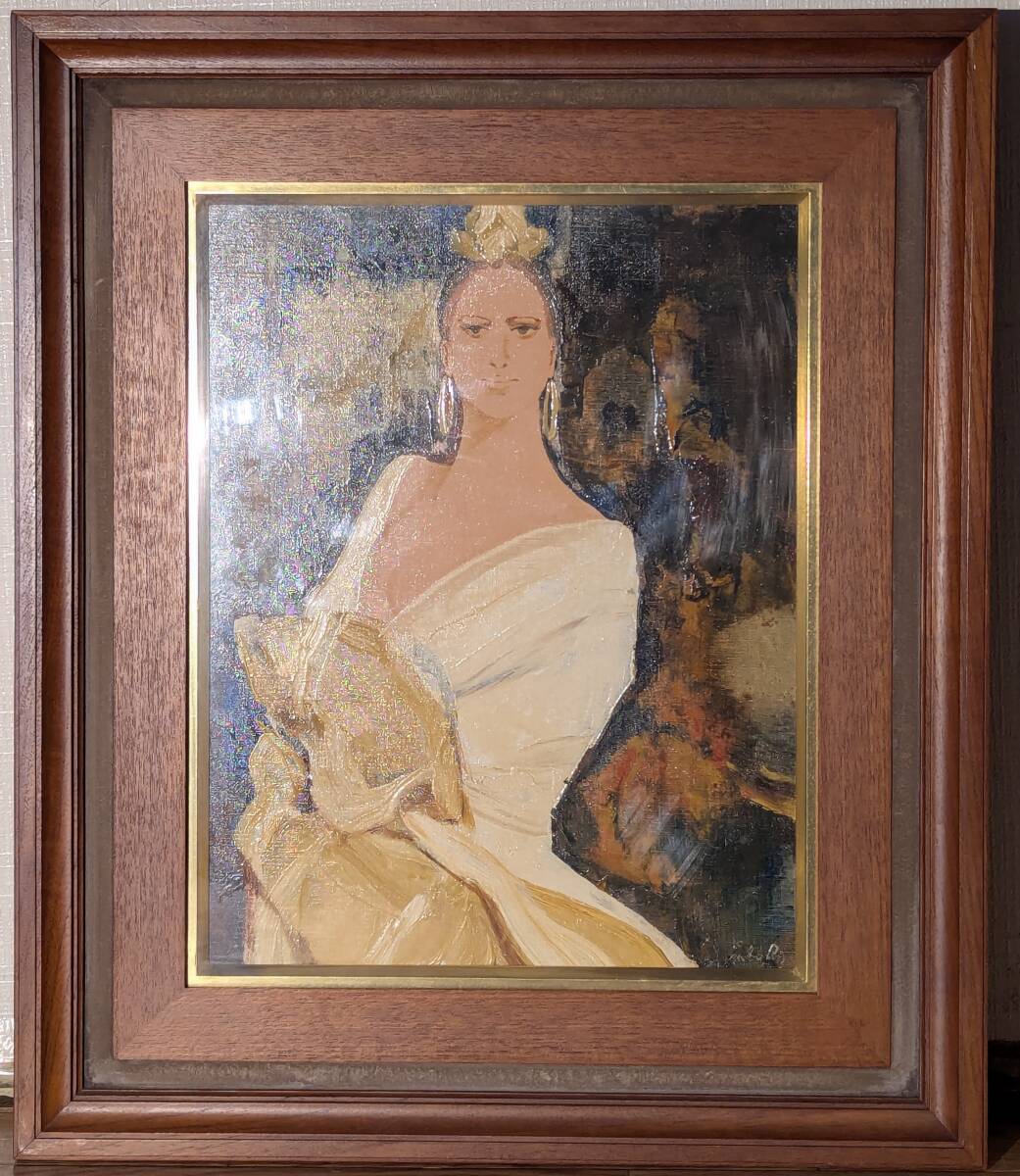 斎藤三郎、「少女ルイサ」、希少な額装用画集より、新品高級額装付 2025年最新】Yahoo!オークション -斎藤三郎(絵画)の中古品・新品