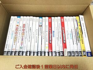 【1円】Wii/Wii U ソフト まとめ売り 未検品ジャンク ドンキーコング 太鼓の達人 ポケパーク 等 F03-316yk/G4
