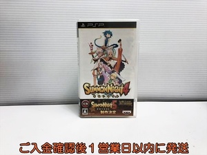 PSP サモンナイト4 ゲームソフト 1A0326-103yn/G1