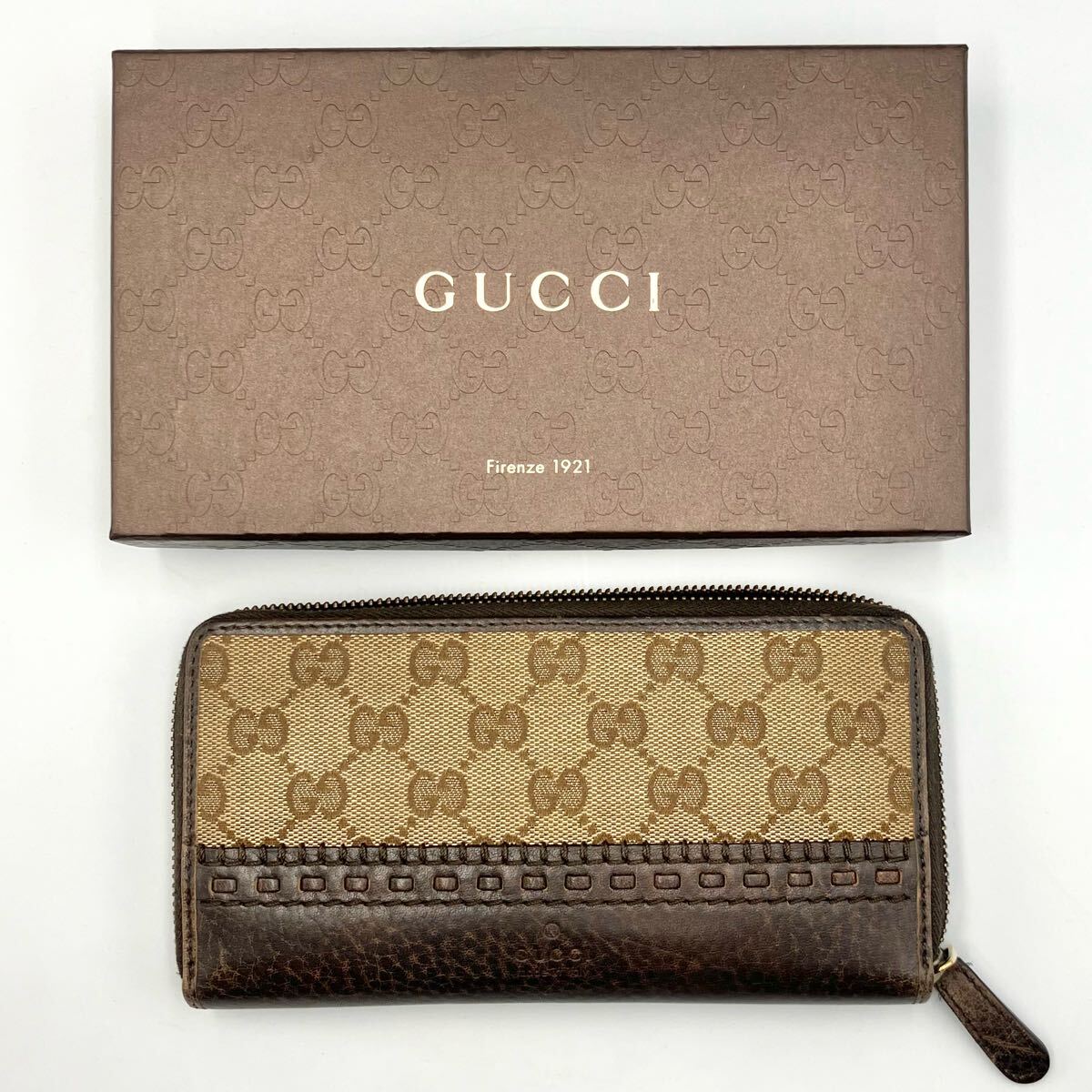 2025年最新】Yahoo!オークション -グッチ長財布ggキャンバスの