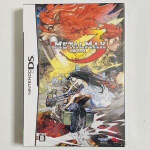 【未開封品】KADOKAWA GAMES 角川ゲームス enterbrain エンターブレイン Nintendo DS METAL MAX メタルマックス3 ソフト