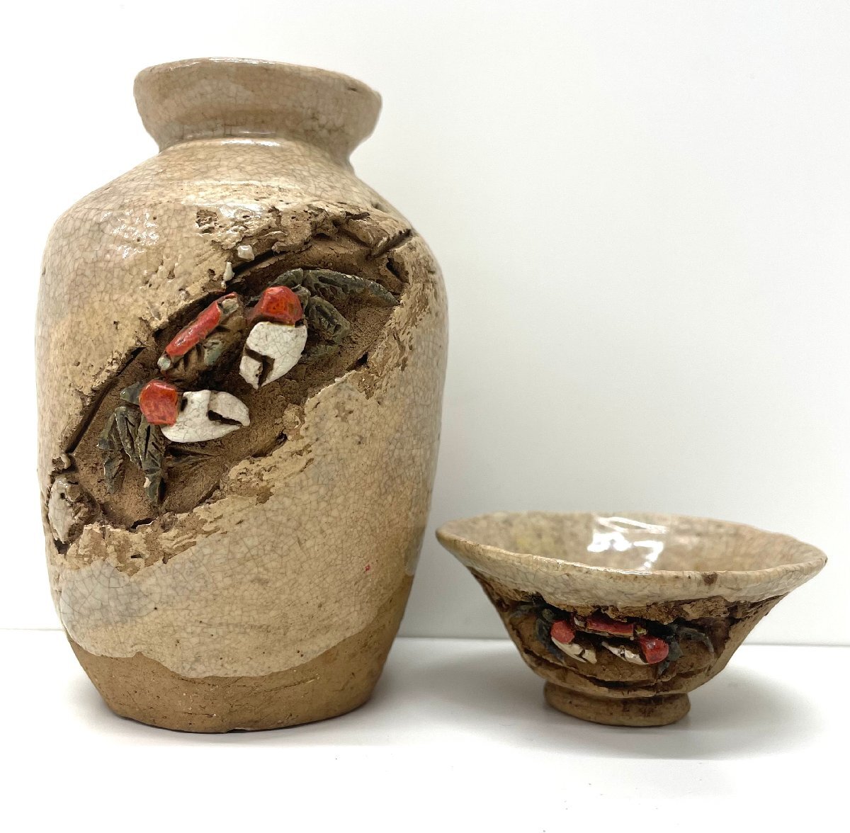 Yahoo!オークション -「楽山焼 蟹」(陶芸) (工芸品)の落札相場・落札価格