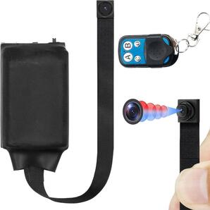 小型カメラ バージョンアップ 1080P画質 11時間連続録画 リモコン付き