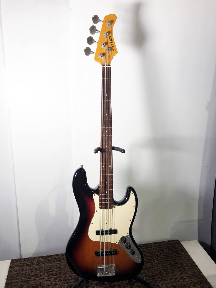 【11042】 FERNANDES ジャズベースタイプ ナチュラル 希少カラー 11042】 FERNANDES ジャズベースタイプ ナチュラル 希少カラー