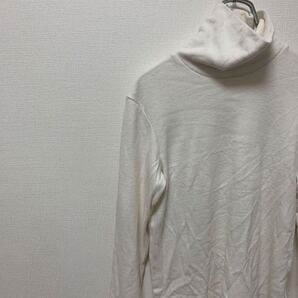 IS-0927あy UNIQLO ユニクロ ヒートテックフリースタートルネックT 長袖 無地