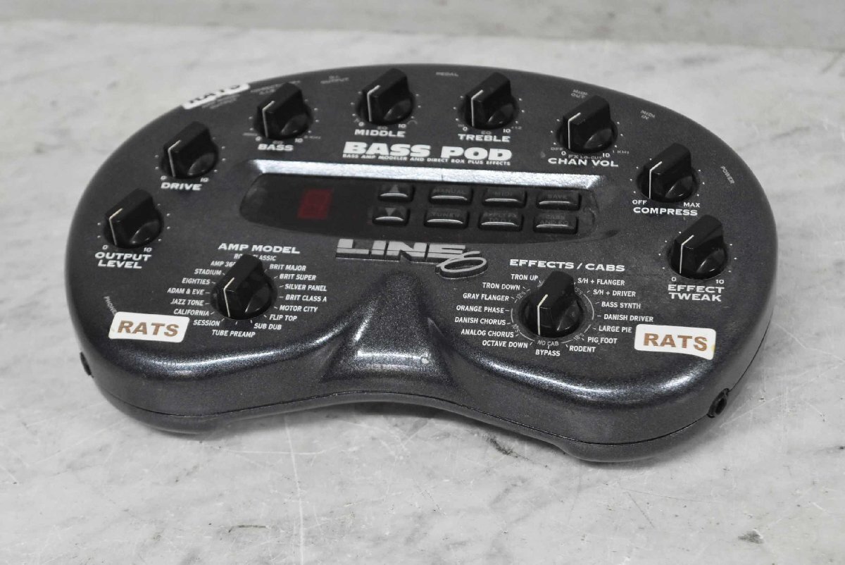 LINE 6 ベース用アンプ75w 中古 LINE 6 ベース用アンプ75w 中古 LINE 6 ベース用アンプ75w 中古