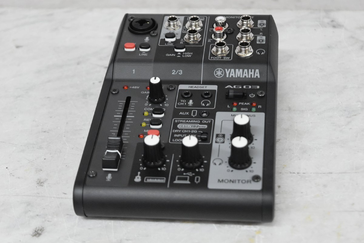 AG03MK2☆新品未使用 YAMAHA AG03MK2 未使用