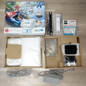 任天堂 wii u 白 マリオカート8 セット 32GB  美品 ゲーム機
