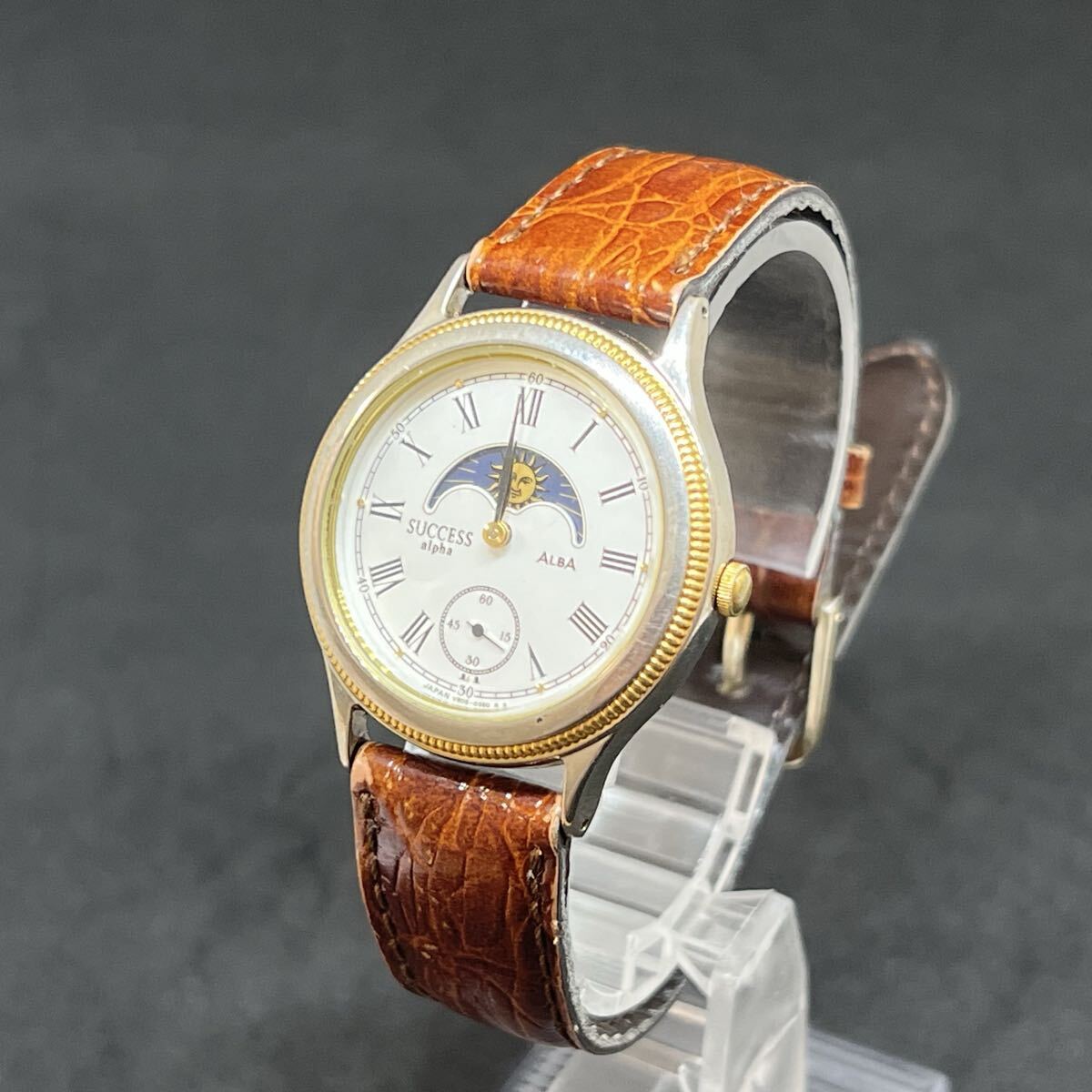 ALBA　アルバ　セイコー　サクセス　VINTAGE　スモセコ　未使用 稼働品】SEIKO ALBA セイコー アルバ SUCCESS VINTAGE サクセス