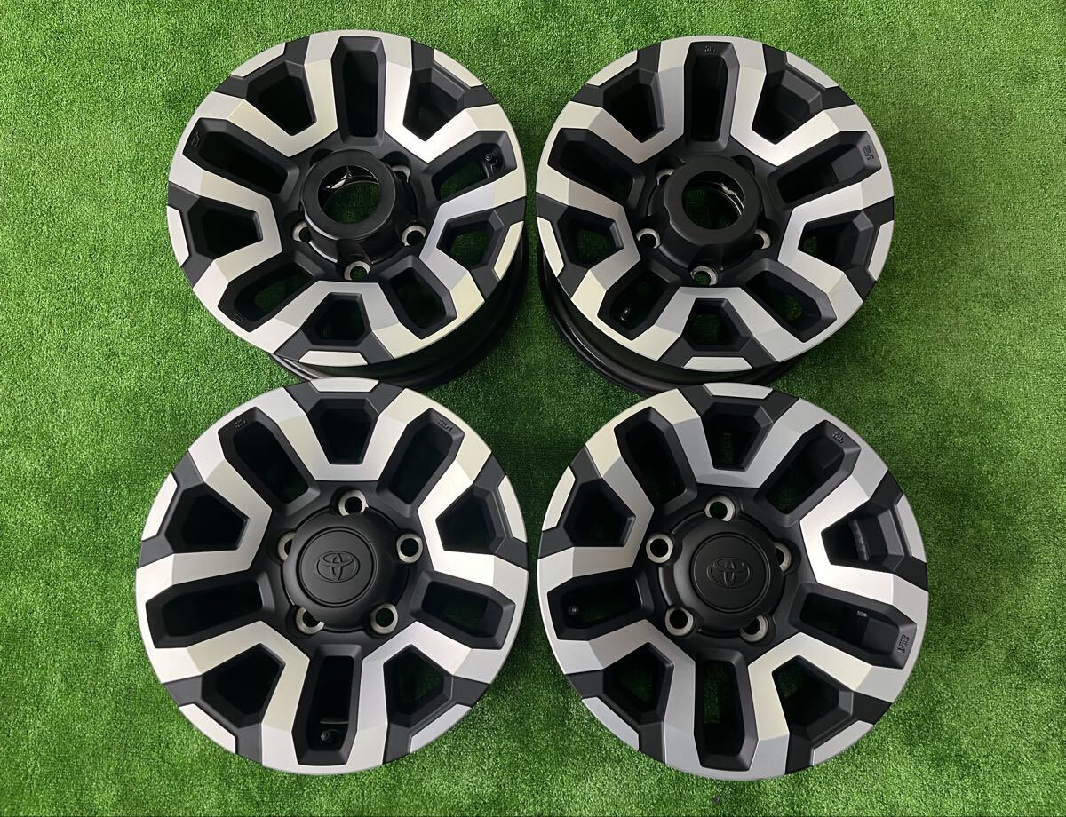 ランクル７０　GDJ76 純正ホイールタイヤ　4本セット　ナット付き 再再販ランクル70(GDJ76)に適合する社外アルミホイール