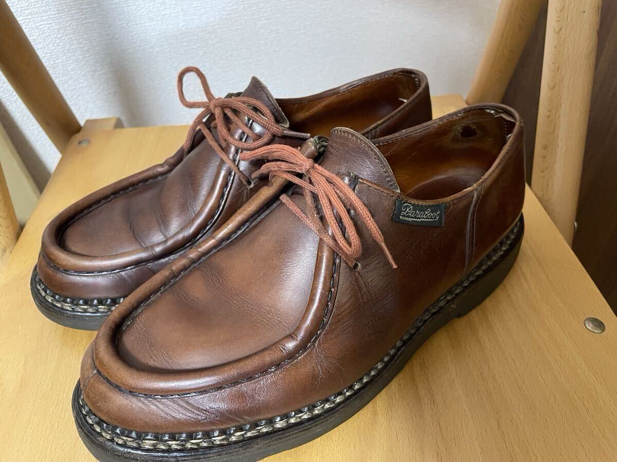 未使用品✨Paraboot ミカエル モカシン グレインレザー EU41 EXCLUSIVELY OURS: PARABOOT ＜パラブーツ＞限定モデルが登場
