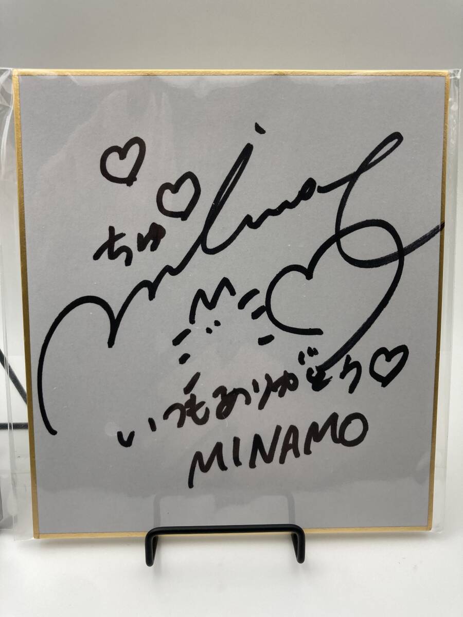 MINAMOサイン有りチェキ 4枚セット② Yahoo!オークション - MINAMO サイン入りチェキ5枚 みなも