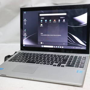 FULL HD タッチパネル★ Core i7 SVT最上位 ☆VAIO☆Win 11 pro《爆速仕様 》Bluetooth★メモリ16G/SSD480(新品)/WiFi/Cam/DVD/office2019