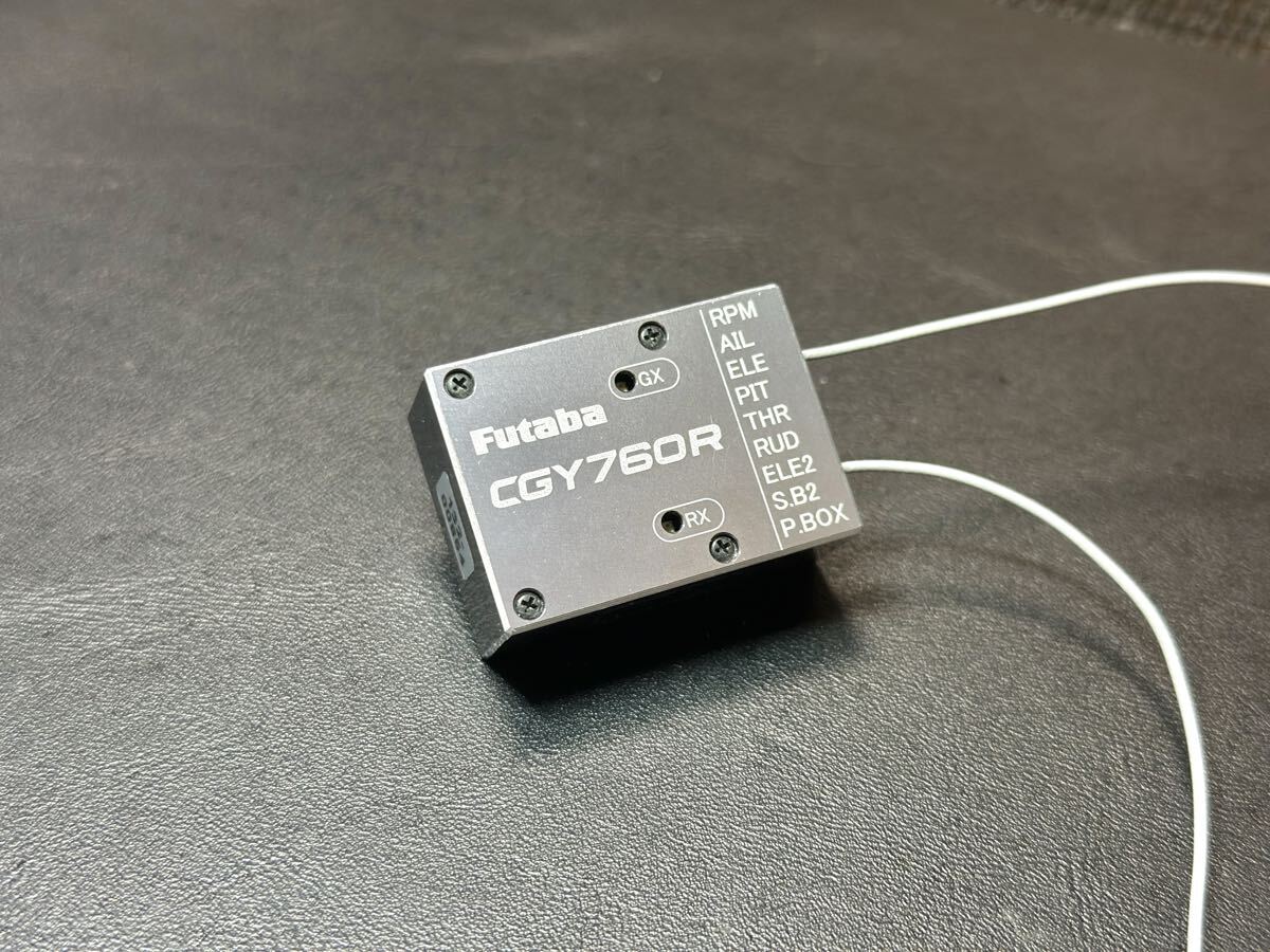 ゆう！フタバ CGY760R ジャイロ ラジコンヘリ 現金特価 フタバ CGY760R 受信機・ガバナー内臓ジャイロ（単品