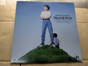 Laserdisc Mariko Nagai WASH & WISH Used