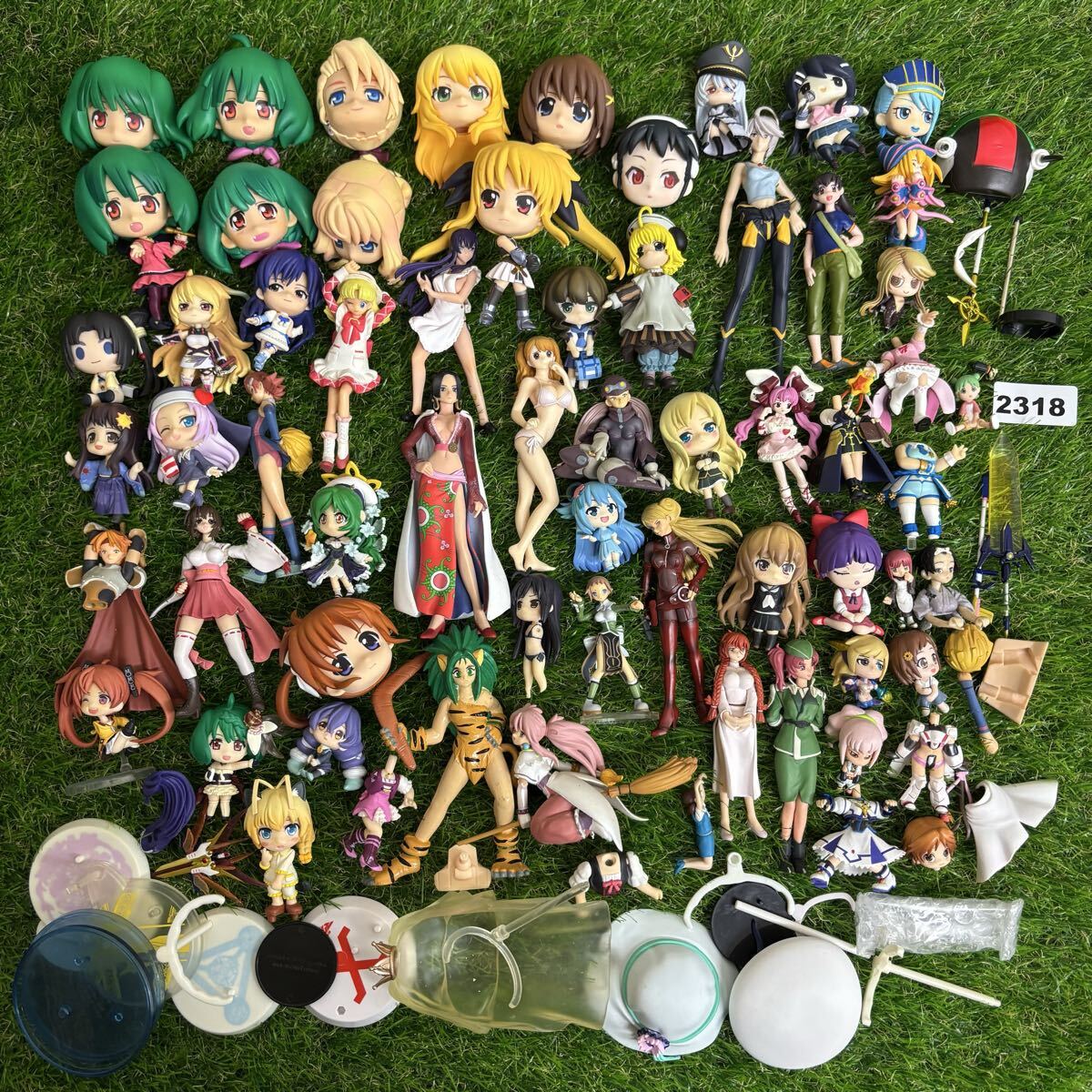 セクシーキャラクターフィギュアセット 1/12【 KAWASAKI Ninja《 ZX-25R 》ライムグリーン×エボニー】②