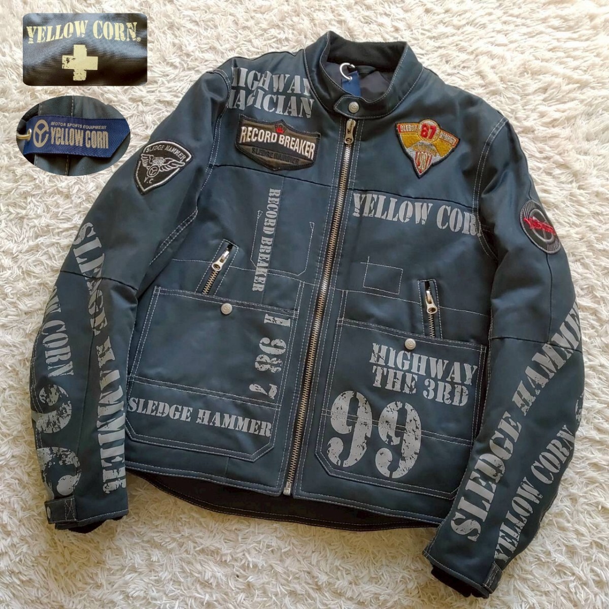 フォロー１割引き含む最終価格♦美品♦YELLOW CORN ライダースJKT♦M 2025年最新】Yahoo!オークション -イエローコーンの中古品・新品