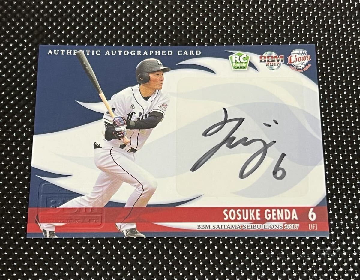 西武ライオンズ　源田壮亮　サインパネル ミントモール / MINT 仙台店 / 2018 埼玉西武ライオンズ SEASON