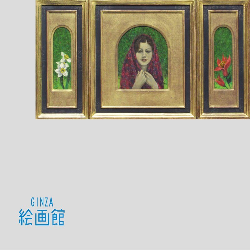 山本貞、いつものような夏の日、希少な画集より、新品高級額・額装付 山本貞、いつものような夏の日、希少な画集より、新品高級額・